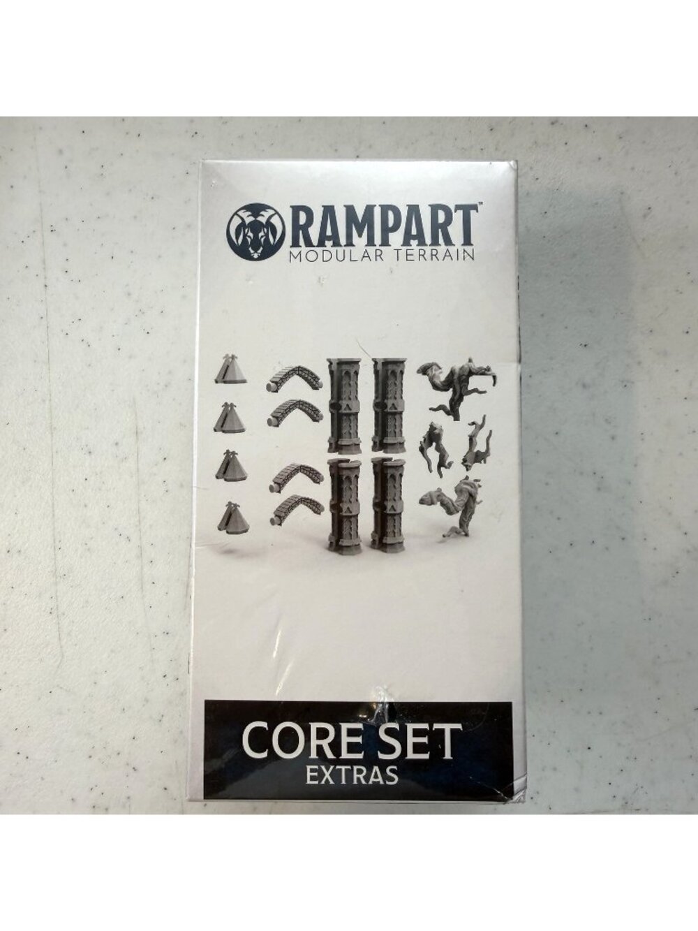 Archon Studio: Rampart Modular Terrain Core Set Extras - Pillars & Vines NEW